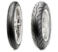 TYRE PAIR CST 80/90-14 40P + 120/70-12 58P C-922