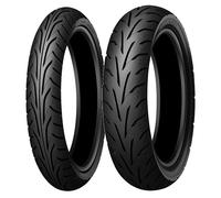 TYRE PAIR DUNLOP 100/80-17 52H + 140/70-18 67H ARROWMAX GT601