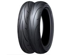 TYRE PAIR DUNLOP 100/80-17 52S + 130/70-17 62H SPORTMAX Q-LITE