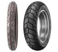 TYRE PAIR DUNLOP 100/90-19 57H D401 H.D. + 180/70-16 77H D427 H.D.