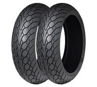 TYRE PAIR DUNLOP 110/80-19 59V + 160/60-17 (69W) MUTANT M+S