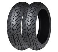 TYRE PAIR DUNLOP 110/80-19 59V + 190/55-17 (75W) MUTANT M+S