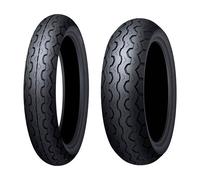 TYRE PAIR DUNLOP 120/70-17 58W + 140/70-18 67V TT100 GP