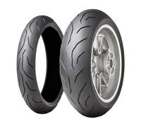 TYRE PAIR DUNLOP 120/70-17 (58W) + 160/60-17 (69W) SPORTSMART MK4