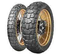 TYRE PAIR DUNLOP 120/70-19 60T + 140/80-18 70S TRAILMAX RAID M+S
