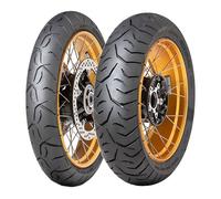TYRE PAIR DUNLOP 120/70-19 60W + 130/80-17 65S TRAILMAX MERIDIAN