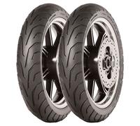 TYRE PAIR DUNLOP 120/80-16 60V + 130/90-16 67V ARROWMAX STREETSMART