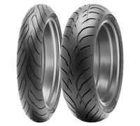 TYRE PAIR DUNLOP 130/70-17 (62W) + 160/70-17 (73W) ROADSMART 4