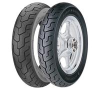 TYRE PAIR DUNLOP 130/70-18 63H D404 + 130/90-16 73H D401 H.D.