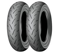 TYRE PAIR DUNLOP 3.50-10 51J TT93 GP + 120/80-12 55J TT93 GP SOFT