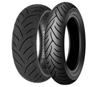 TYRE PAIR DUNLOP 3.50-10 51P + 80/90-16 48P SCOOTSMART