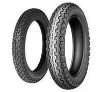 TYRE PAIR DUNLOP 3.50-19 57P K70 + 3.00-18 47S K82