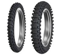 TYRE PAIR DUNLOP 60/100-12 36J + 100/100-18 59M GEOMAX MX34