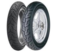 TYRE PAIR DUNLOP 90/90-19 52H D408 H.D. + 200/55-17 78V D401 H.D.