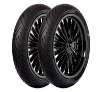 TYRE PAIR EUROGRIP 100/80-10 53L + 100/90-10 56J BEE CONNECT