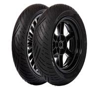 TYRE PAIR EUROGRIP 100/80-10 53L + 90/80-14 45S BEE CONNECT