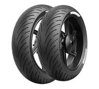 TYRE PAIR EUROGRIP 100/80-17 52H + 190/50-17 73W ROADHOUND