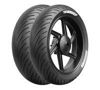 TYRE PAIR EUROGRIP 100/90-18 56H + 110/70-17 54H ROADHOUND