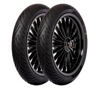 TYRE PAIR EUROGRIP 110/90-13 56P + 100/80-10 53L BEE CONNECT