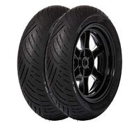 TYRE PAIR EUROGRIP 120/70-10 54L + 130/70-10 59L BEE CONNECT