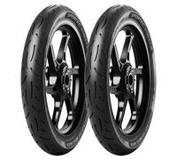 TYRE PAIR METZELER 110/70-17 54S + 110/70-17 54S SPORTEC STREET 2 DOT 2022
