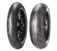 TYRE PAIR METZELER 120/70-17 (58W) + 180/55-17 (73W) SPORTEC M5 INTERACT