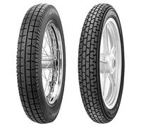 TYRE PAIR METZELER 4.00-18 64P BLOCK K + 3.25-19 54P BLOCK C