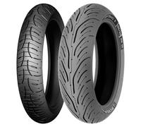 TYRE PAIR MICHELIN 120/70-17 P. ROAD 4 GT + 180/55-17 P. ROAD 4