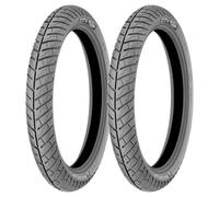 TYRE PAIR MICHELIN 2.50-17 43P + 2.50-17 43P CITY PRO DOT 2022