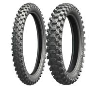 TYRE PAIR MICHELIN 80/100-21 51R + 120/90-18 65R TRACKER