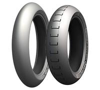 TYRE PAIR MICHELIN POWER SUPERMOTO 120/75-16.5 M + 160/60-17 MED