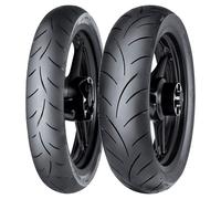 Mitas Mc 50 Sport 65h Tl Touring Tire Silver 130 / 80 / R17
