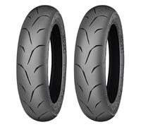 TYRE PAIR MITAS 120/70-12 51P + 130/70-12 62P MC-34