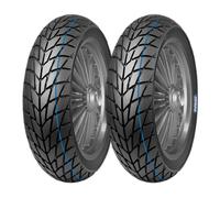 TYRE PAIR MITAS 3.50-10 51P + 120/80-12 55P MC20 MONSUM M+S RACING RAIN