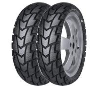 TYRE PAIR MITAS 3.50-10 51P + 90/80-16 52P MC-32 WIN SCOOT