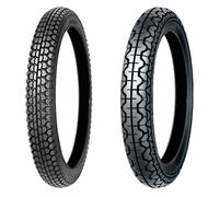 TYRE PAIR MITAS 3.50 -18 62P H-03 + 3.25/ -16 55P H-06