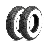 TYRE PAIR MITAS 4.00-8 66J + 3.50-8 46J B-13 FASCIA BIANCA
