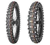 Mitas Terra Force-MX SM ( 90/100-14 TT 49M Rear wheel, Compound SOFT Medium, NHS, red & gelb )