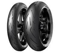 TYRE PAIR PIRELLI 120/70-17 (58W) + 200/55-17 (78W) DIABLO ROSSO CORSA 2 II