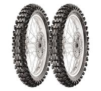 TYRE PAIR PIRELLI 120/80-19 63M + 110/90-19 62M SCORPION MX32 MID SOFT