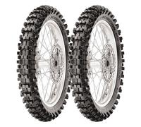 TYRE PAIR PIRELLI 120/80-19 63M + 120/90-19 66M SCORPION MX32 MID SOFT