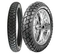 TYRE PAIR PIRELLI 120/90-17 64S + 110/80-18 58S SCORPION MT90 A/T