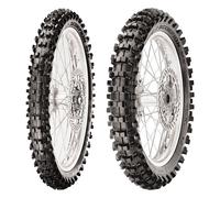 TYRE PAIR PIRELLI 2.50-10 33J + 100/90-19 57M SCORPION MX32 MID SOFT