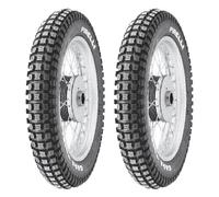 TYRE PAIR PIRELLI 2.75-21 45P + 4.00-18 64P MT43 PRO TRIAL