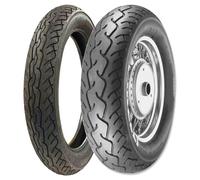 TYRE PAIR PIRELLI 80/90-21 48H + 130/90-15 66S RUOTE MT66