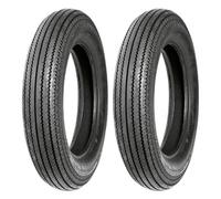 TYRE PAIR SHINKO 5.00-16 72H + 4.00-18 64H E-270