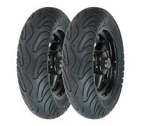 TYRE PAIR VEE RUBBER 100/80-10 56J + 3.50-10 56J VRM134