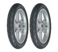 TYRE PAIR VEE RUBBER 2.50-16 42J + 2.25-16 38J VRM-099