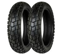 TYRE PAIR VEE RUBBER 2.75-21 45P + 4.10-18 59P VRM-163