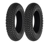 TYRE PAIR VEE RUBBER 3.50-8 45J + 4.00-8 55J VRM-108